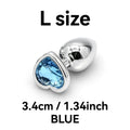 Jewelry-Base Metal Anal Plug Set – 5 Sizes