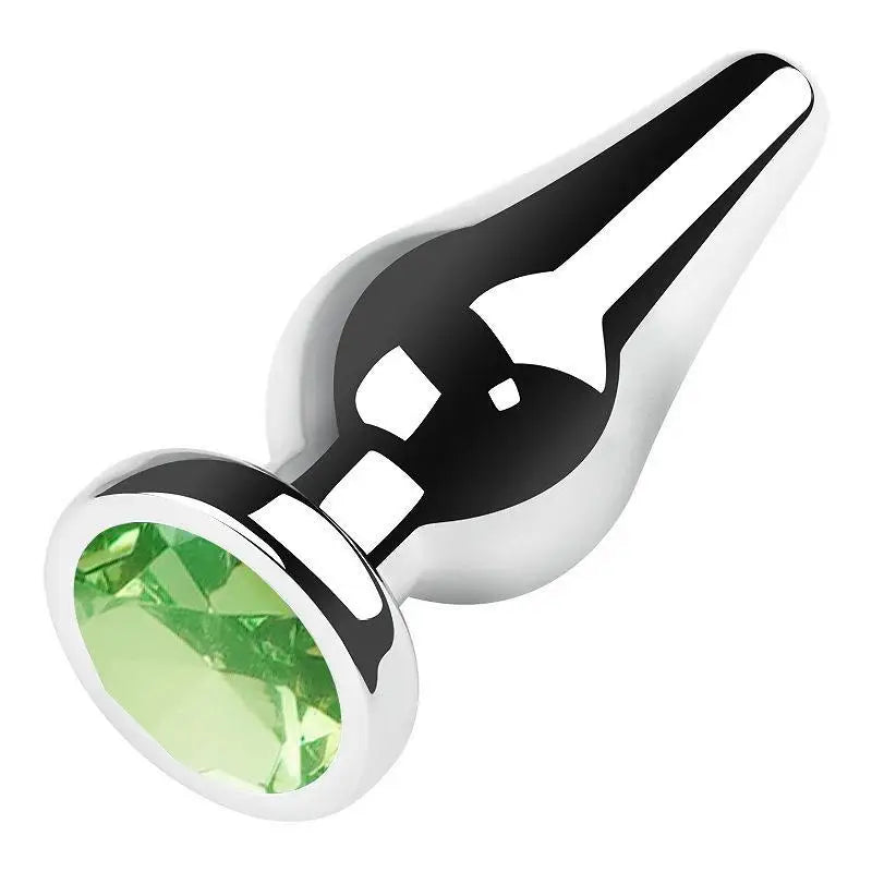 Jeweled Aluminum Alloy Anal Plug