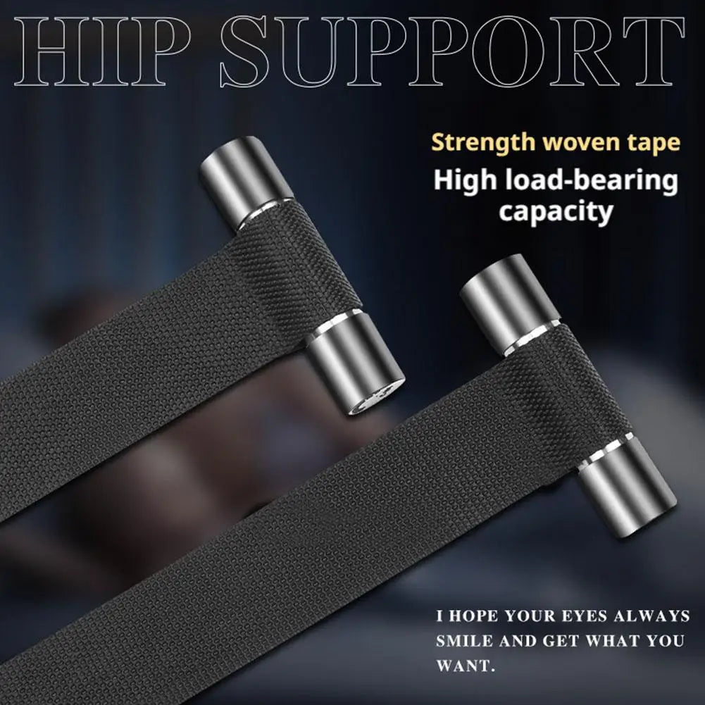 Adjustable Door-Mount Swing with Hand & Foot Straps