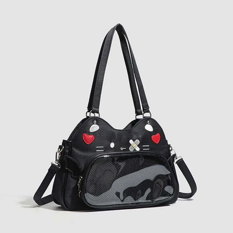 Kawaii Cat Transparent Ita Backpack