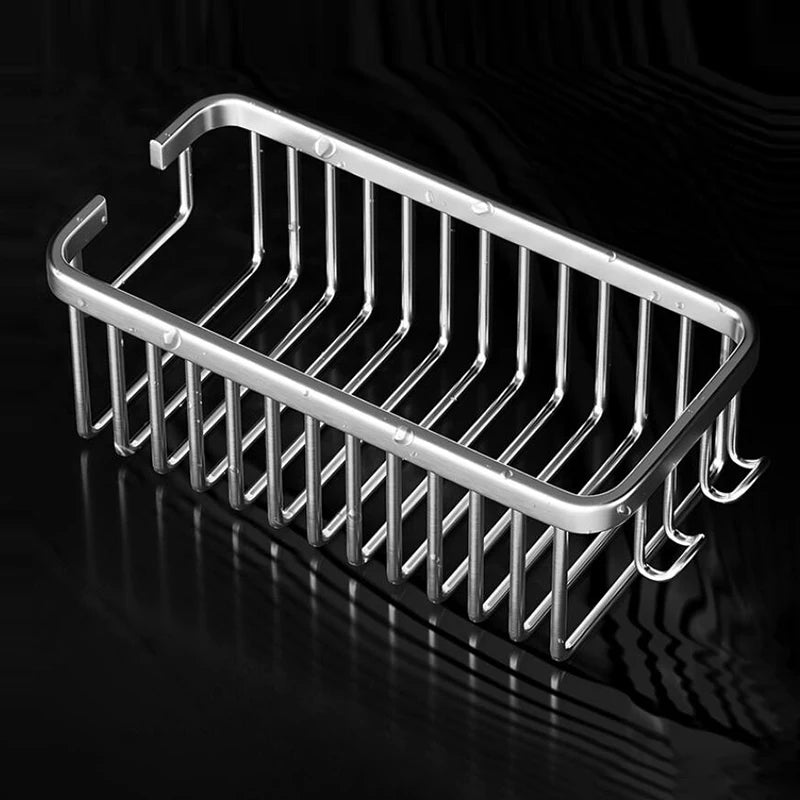 Adjustable Aluminum Shower Storage Shelf