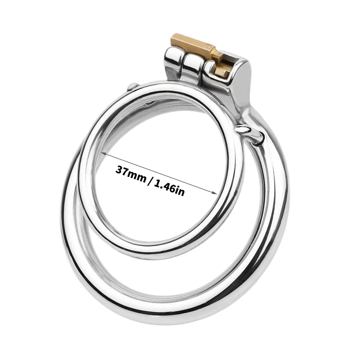 Locking Steel Chastity Cage