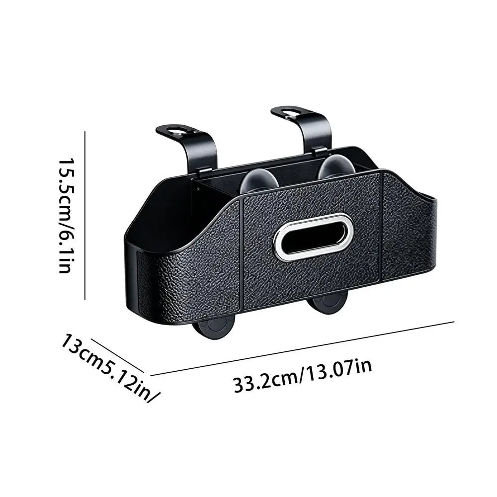 Waterproof Back-Seat Car Organizer with Cup Holder