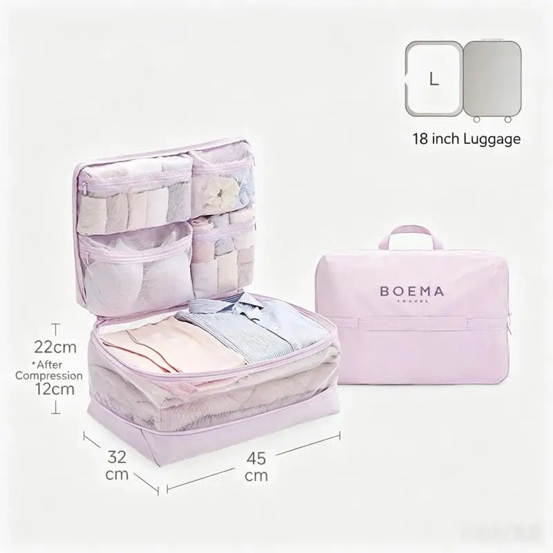 5-in-1 Compression Packing Cube Organizer