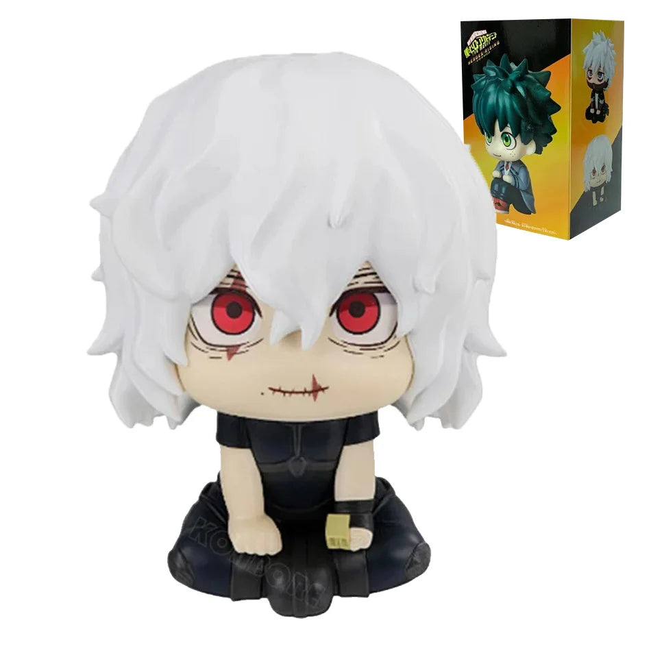 New My Hero Academia (MHA): Tomura Shigaraki / Izuku Midoriya / Katsuki Bakugo Cute Chibi PVC Figurine | Collectible Toy Model