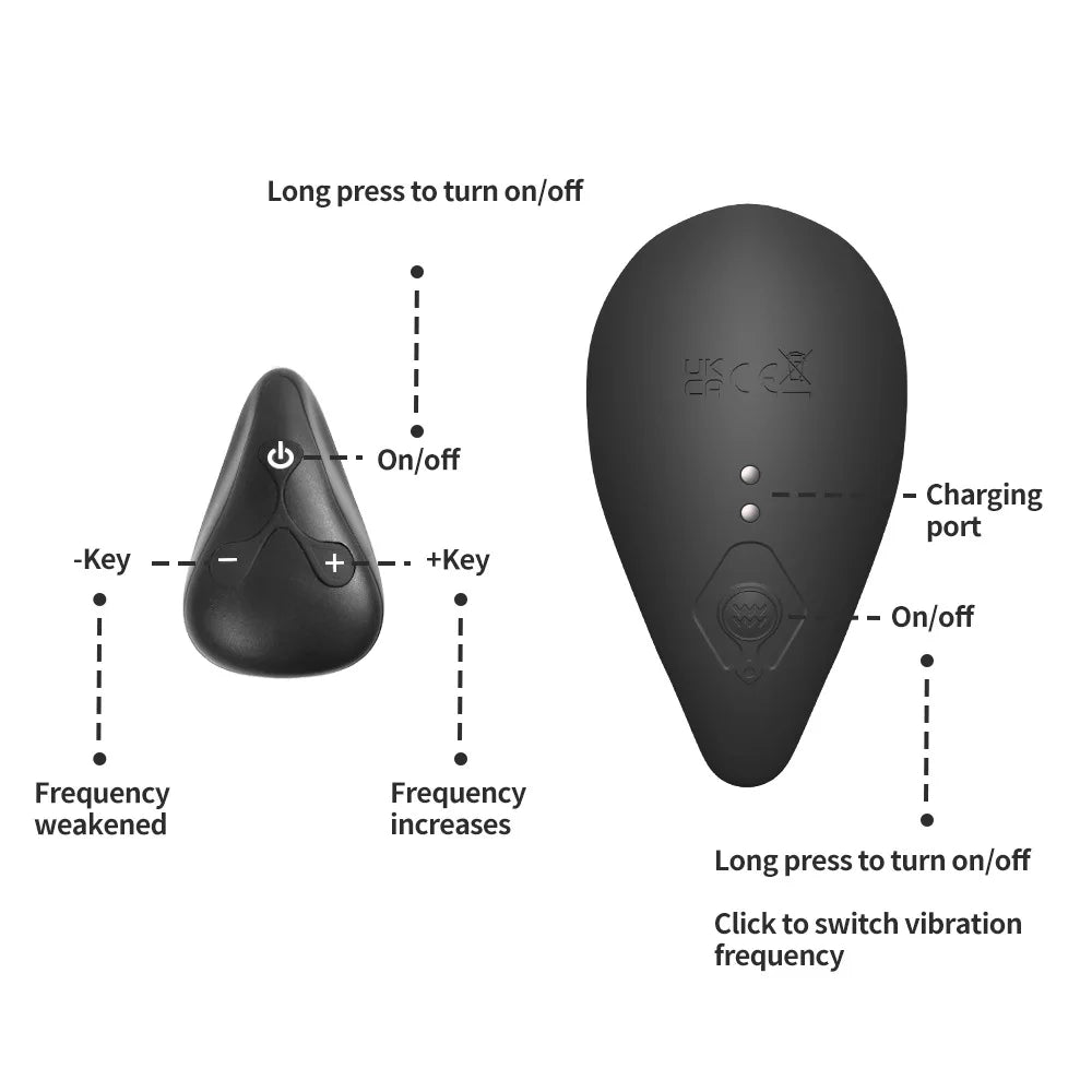 Vibrating Prostate Massager with Ball Stimulator
