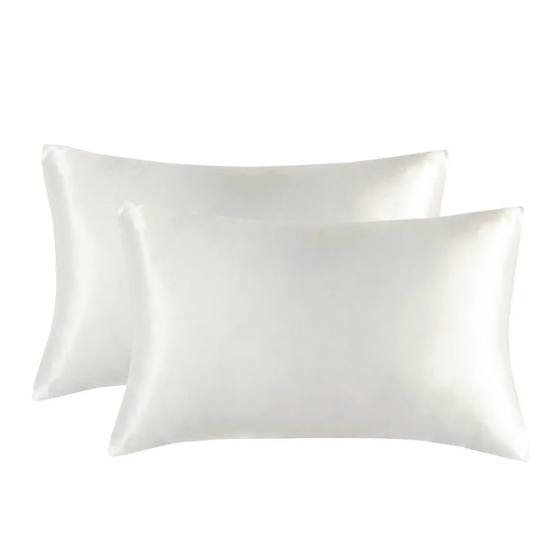 2-Piece Soft Satin Pillowcase Set