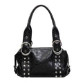 Y2K Studded Faux Leather Mini Bag