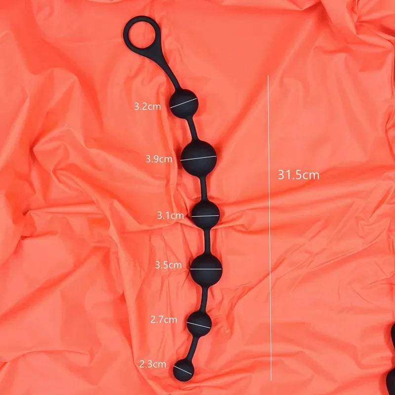 Silicone Anal Bead & Plug – Multiple Styles