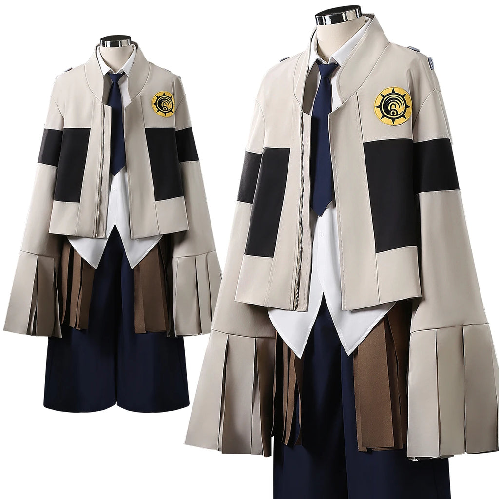 HOLOUN Gachiakuta Anime Tamsy Caines Cosplay Costume Convention Halloween Christmas Embroidery Jacket Shirt Pants Waist Bag