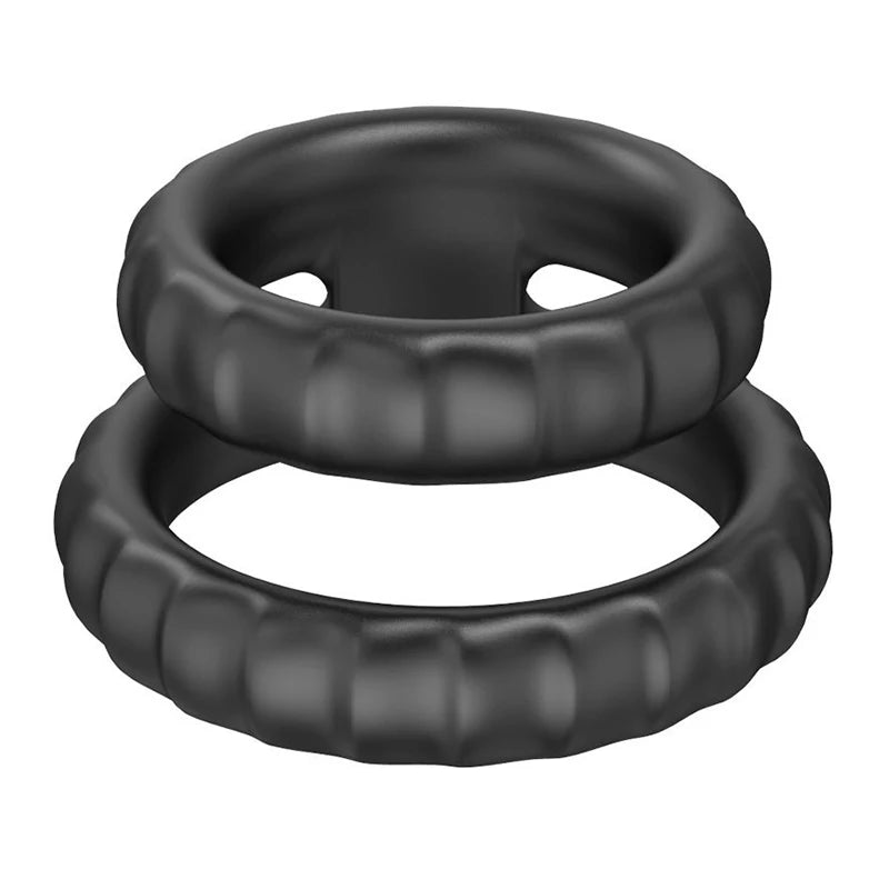 Silicone Prostate Massager with Ring