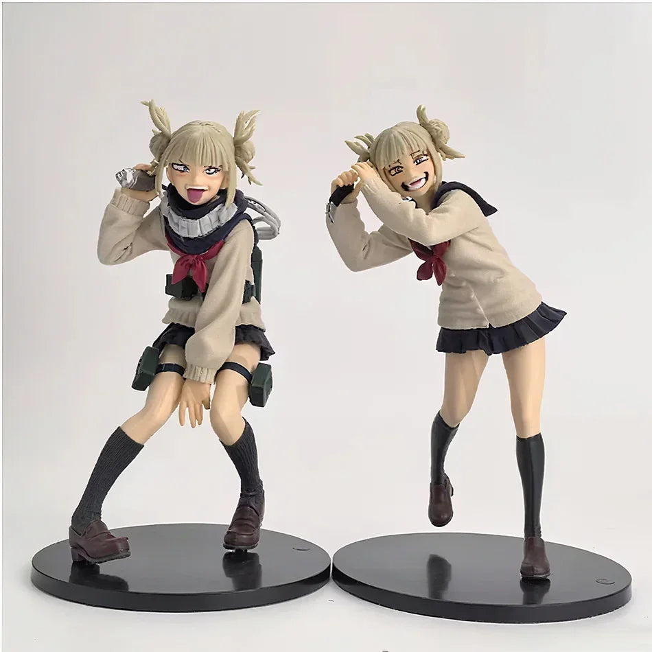 MHA Toga Himiko Anime Figurine - PVC Standing Action Model Doll for Boys And Girls Perfect Anime Collectible Gift for Fans