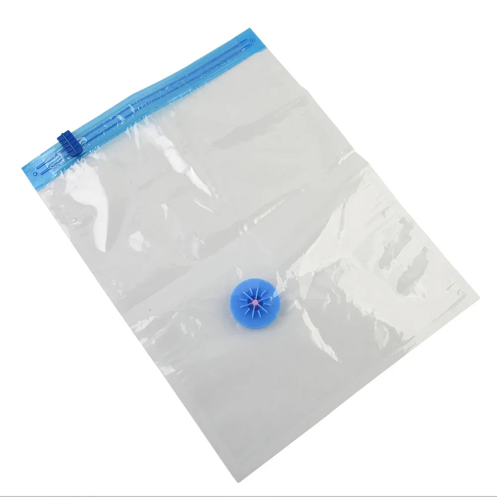 Transparent Compression Storage Bag for Clothes & Bedding