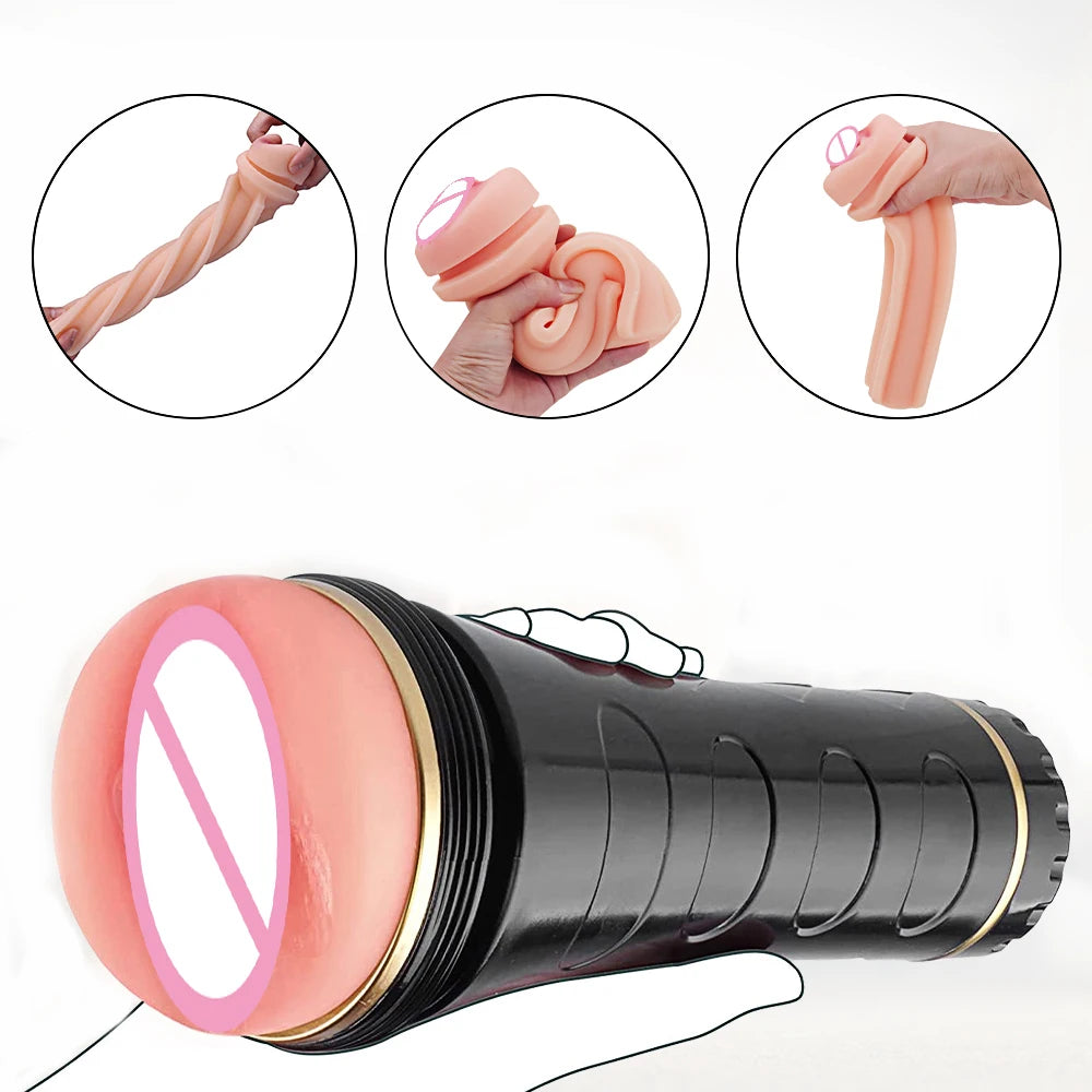 Soft Realistic Male Stroker Cup