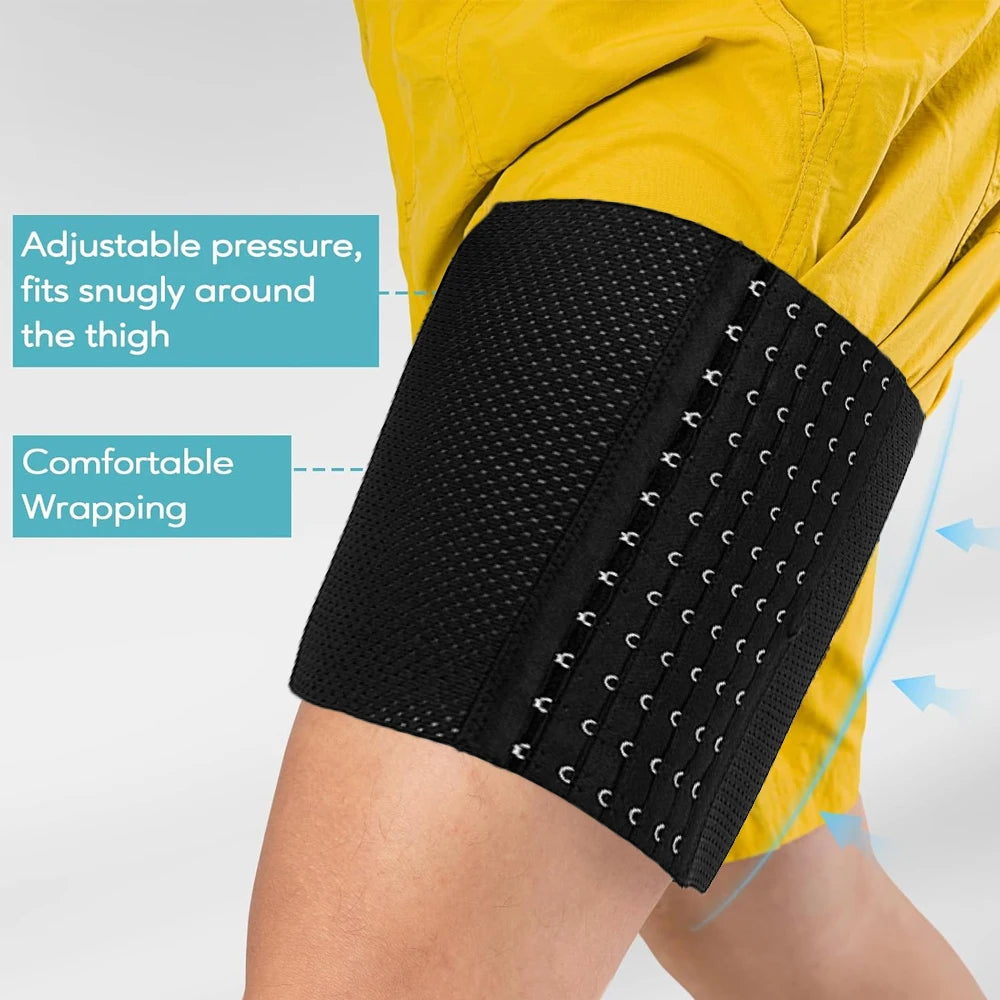 1Pair Thigh Trainer for Women Shapewear Leg Control Slimming Body Shaper Thigh Cincher Band - Thigh Compression Sleeve