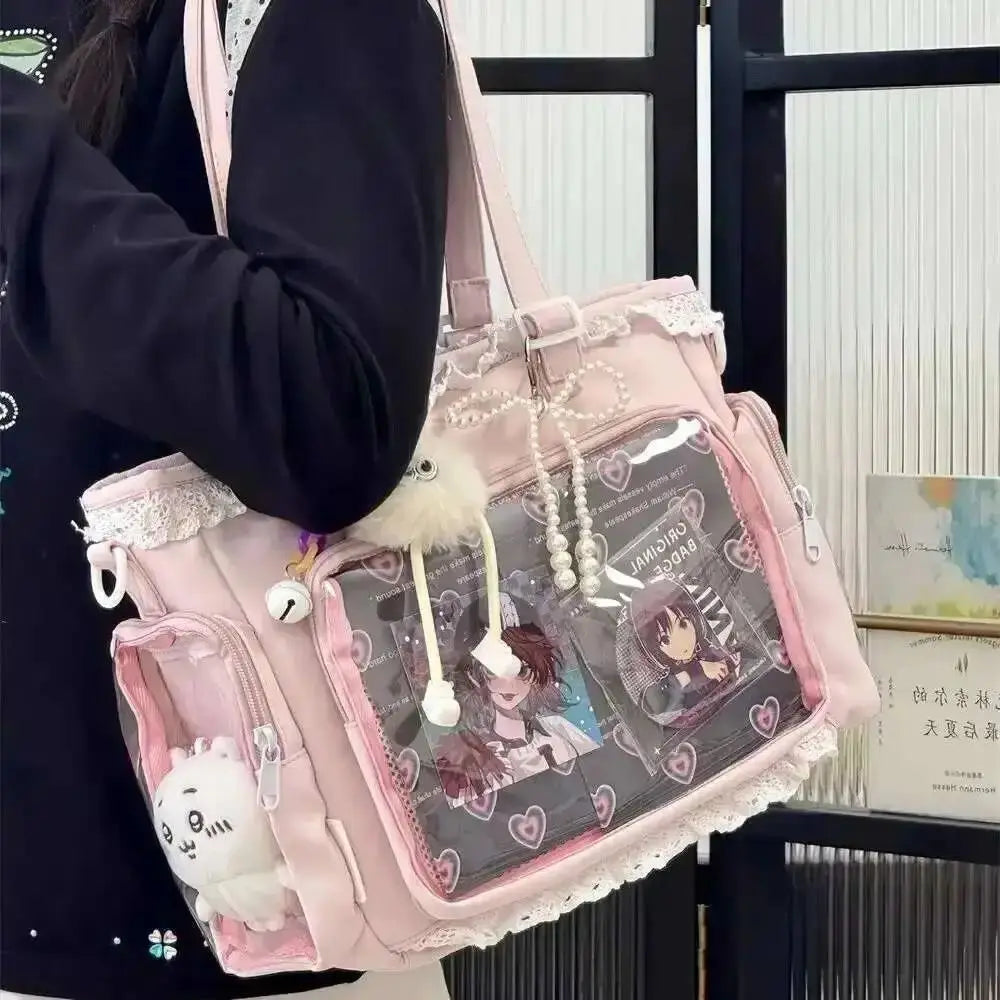 Japanese Lolita Transparent Ita Tote Bag