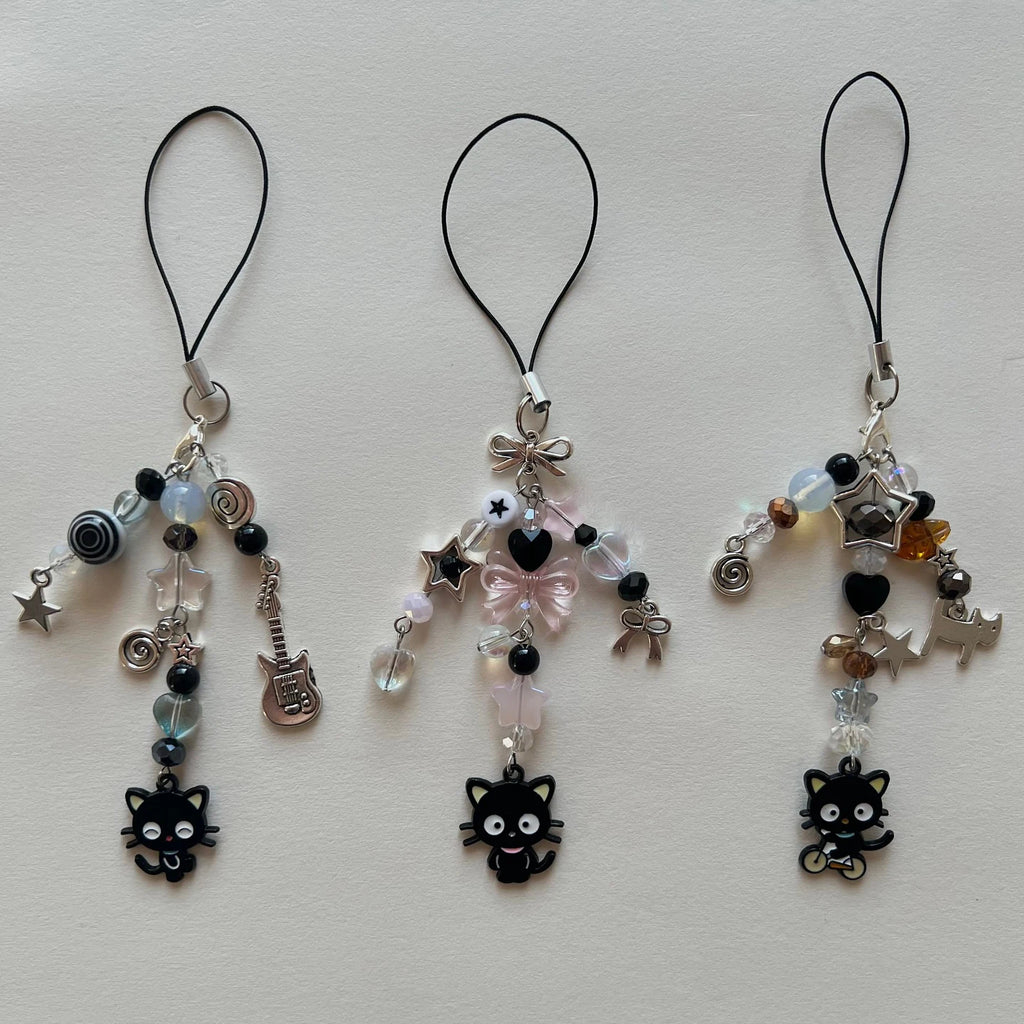 ‍⬛₊˚ chococat phone charms Y2K