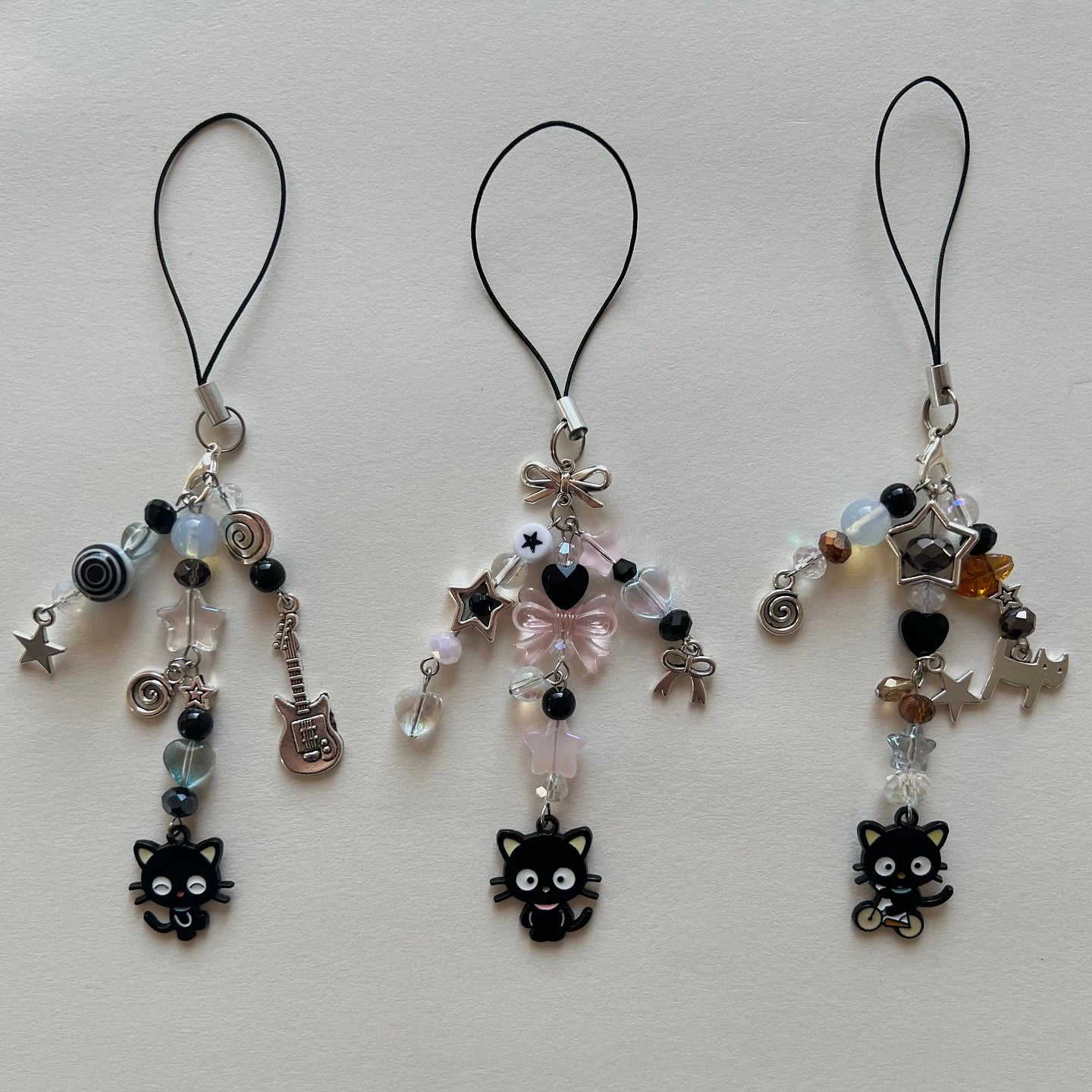 ‍⬛₊˚ chococat phone charms Y2K