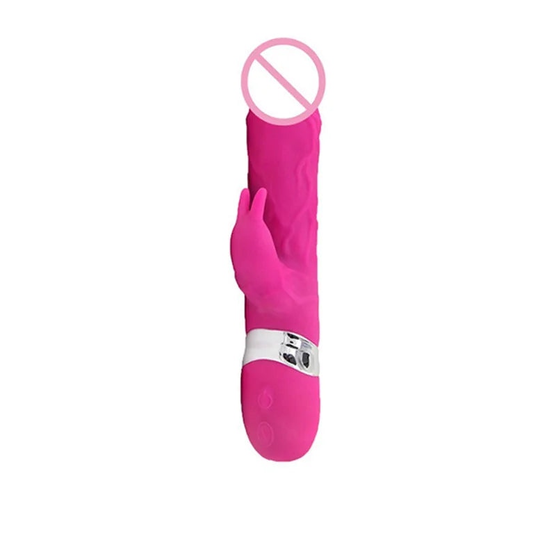 Rechargeable Rabbit Vibrator with Dual Stimulation