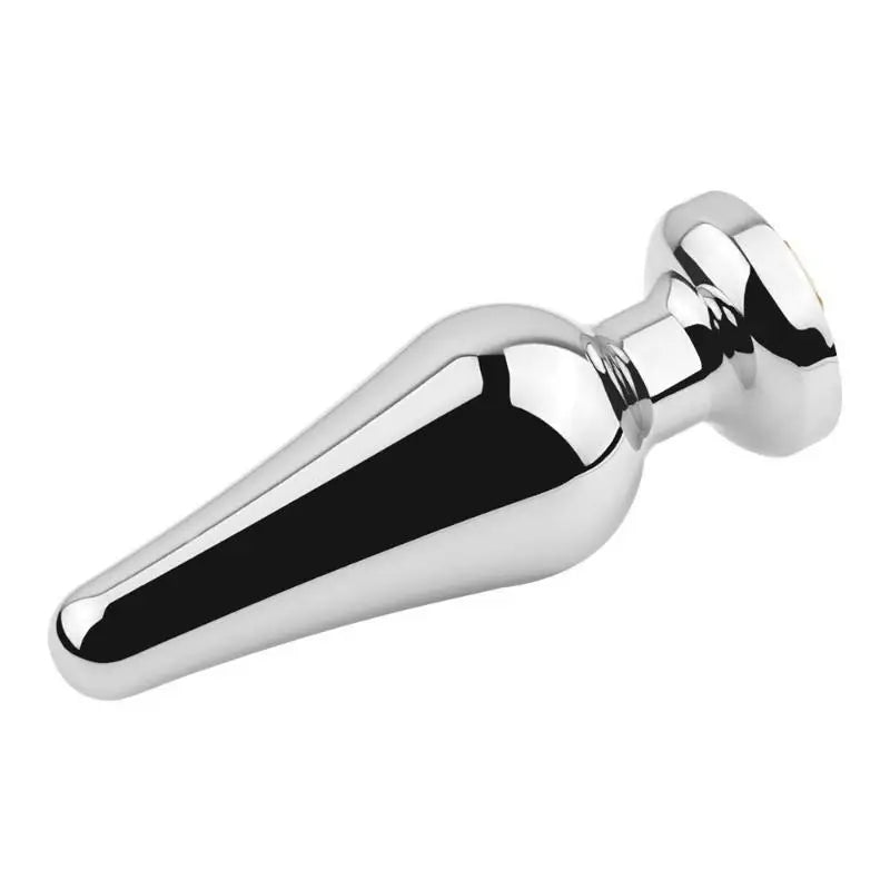 Jeweled Aluminum Alloy Anal Plug