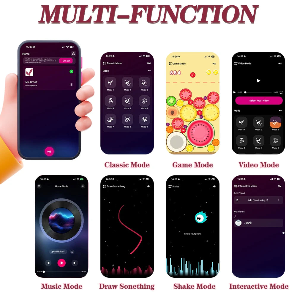 App-Control Vibrating Prostate Massager