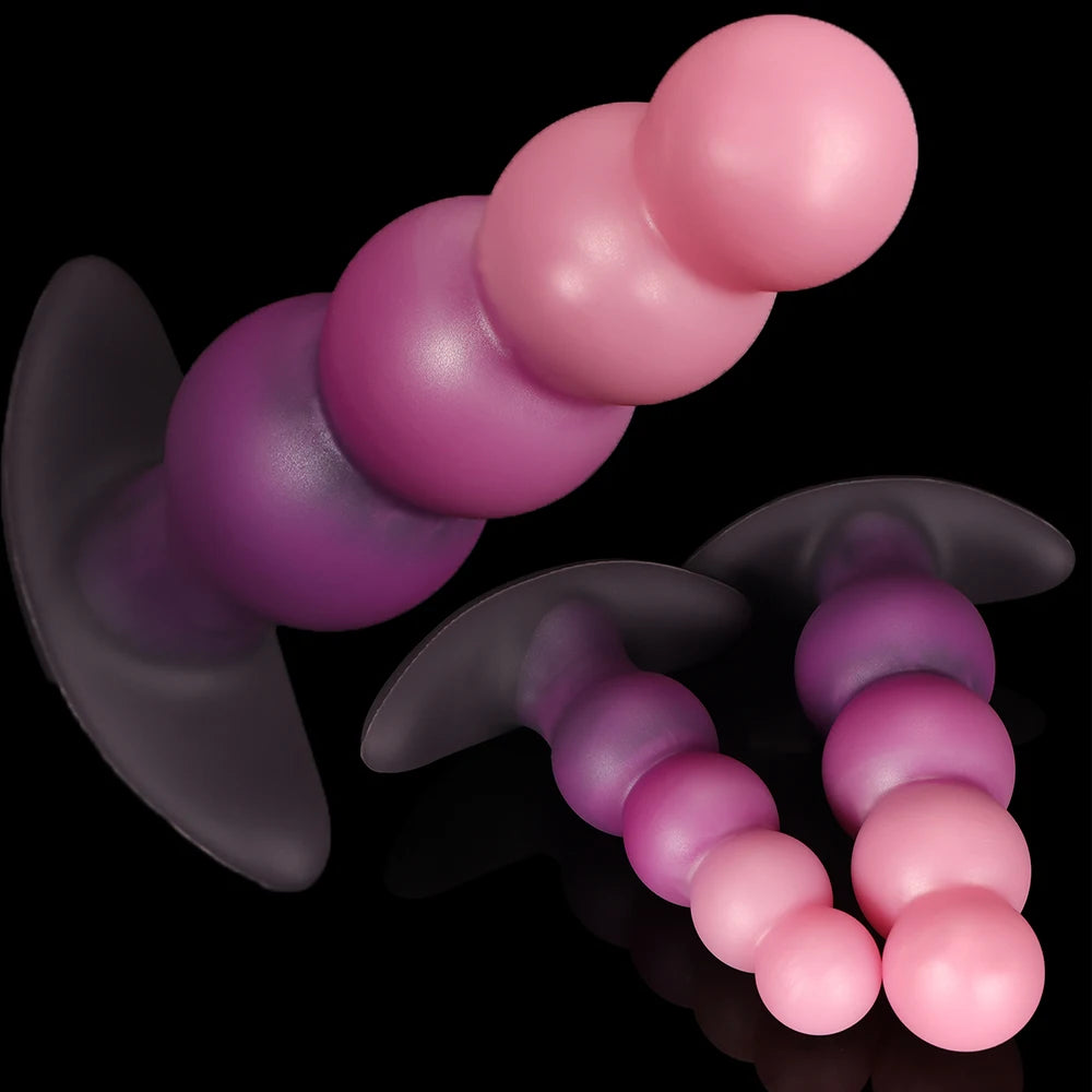 Wearable Silicone Anal Bead & Plug
