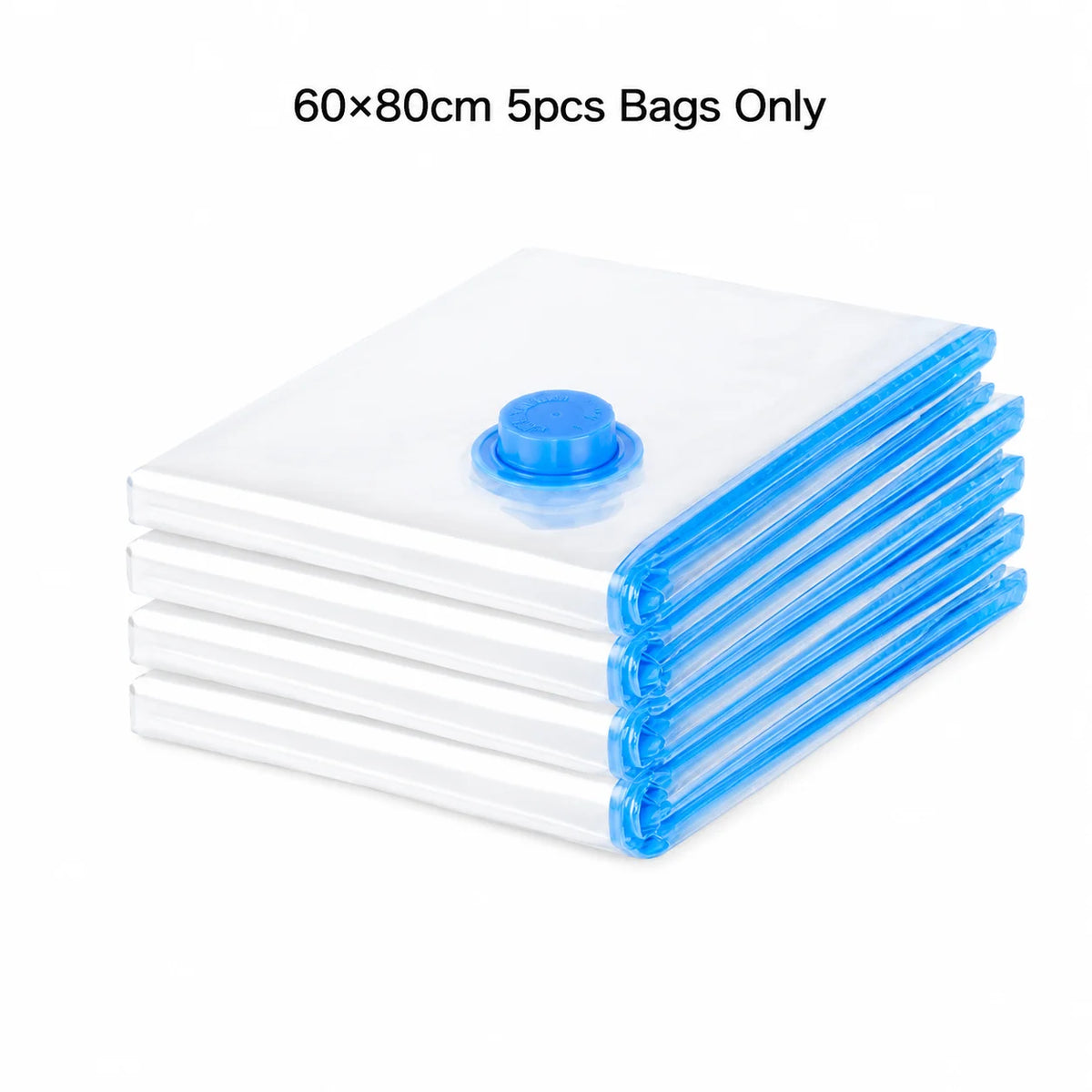 Mixed-Size Vacuum Storage Bag Set with Optional Electric Pump