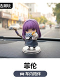 Funeral Lillian Magic Girl Phelan Q Version anime Beautiful Girl Car Animation Handicraft