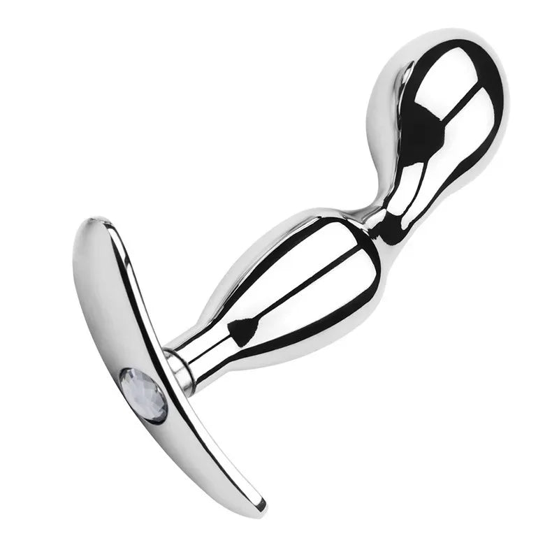 Stainless Steel Anchor-Base Anal Plug