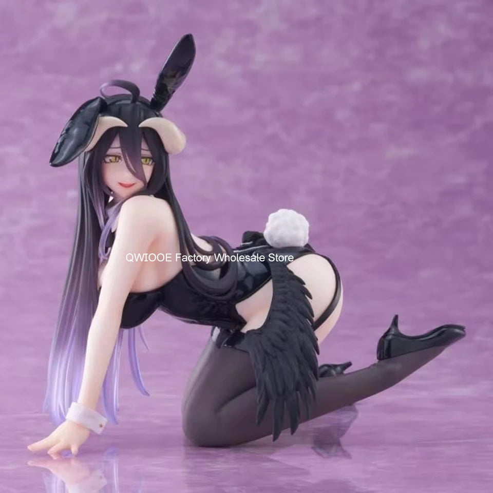 Original Genuine TAITO OVERLORD 13cm Albedo Anime Figure Model Toys For Girls Droppshiping Wholesale 2024