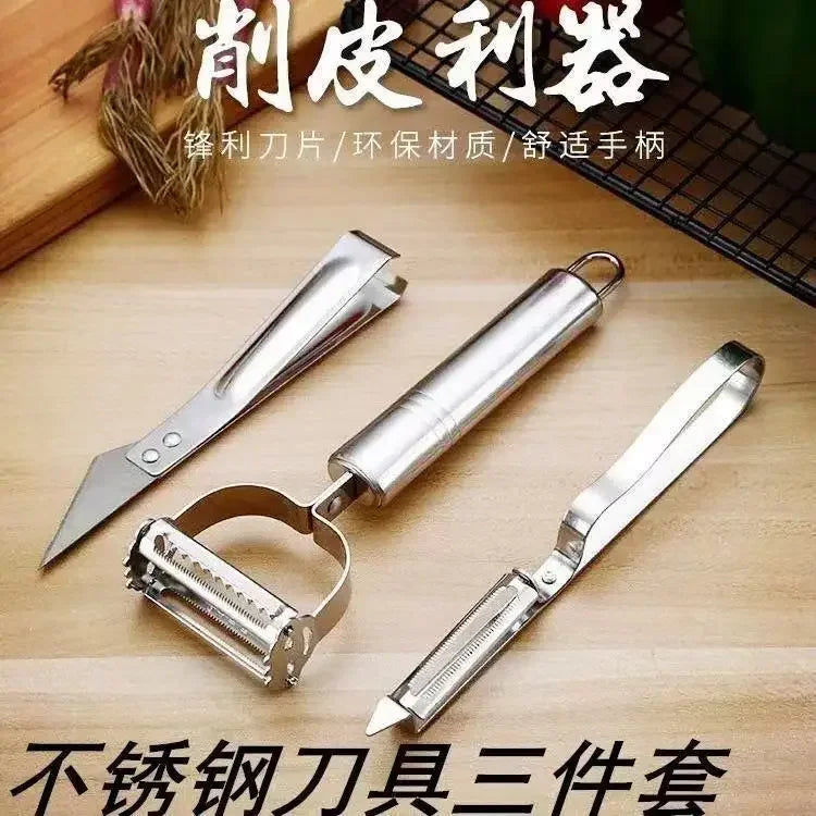 3PC Utensils for Kitchen Accessories Hand Grater for Vegetables Convenience Slicer Multifunctional Tools Gadgets Dining Bar Home
