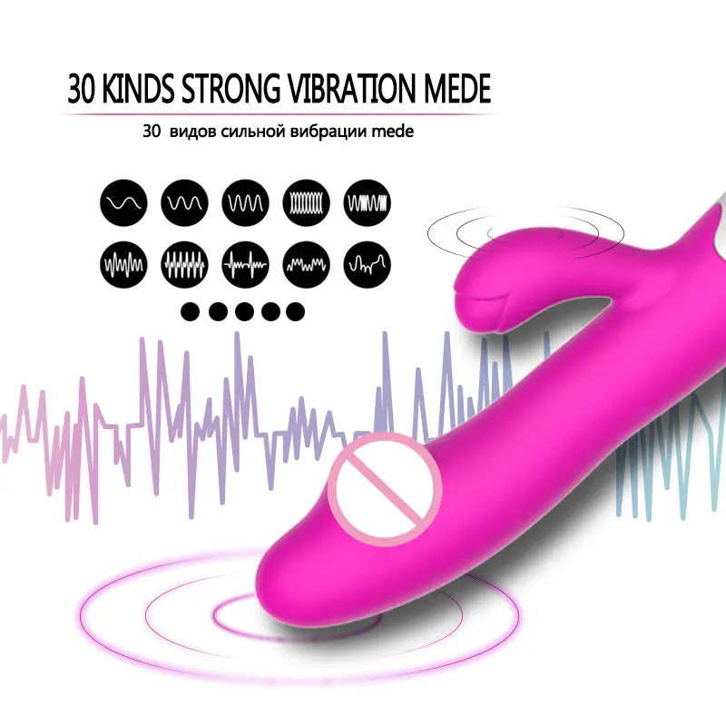30-Speed Rabbit Vibrator