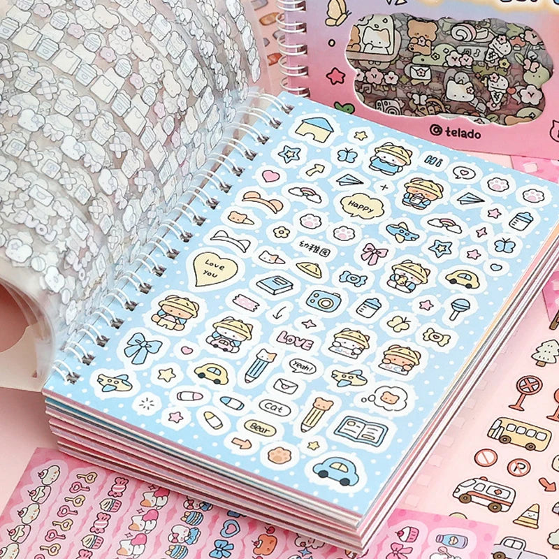 K-Pop Decorative Sticker Book for Journaling