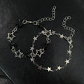 2-Piece Star Charm & Beaded Bracelet Set