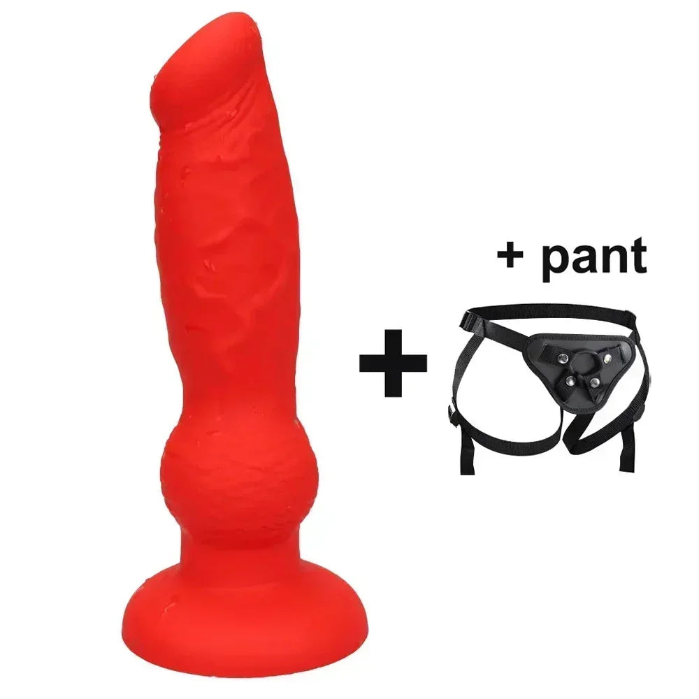 Realistic Animal-Style Dildo with Suction Cup