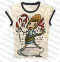 Vintage Y2K Baby Tee Crop Top
