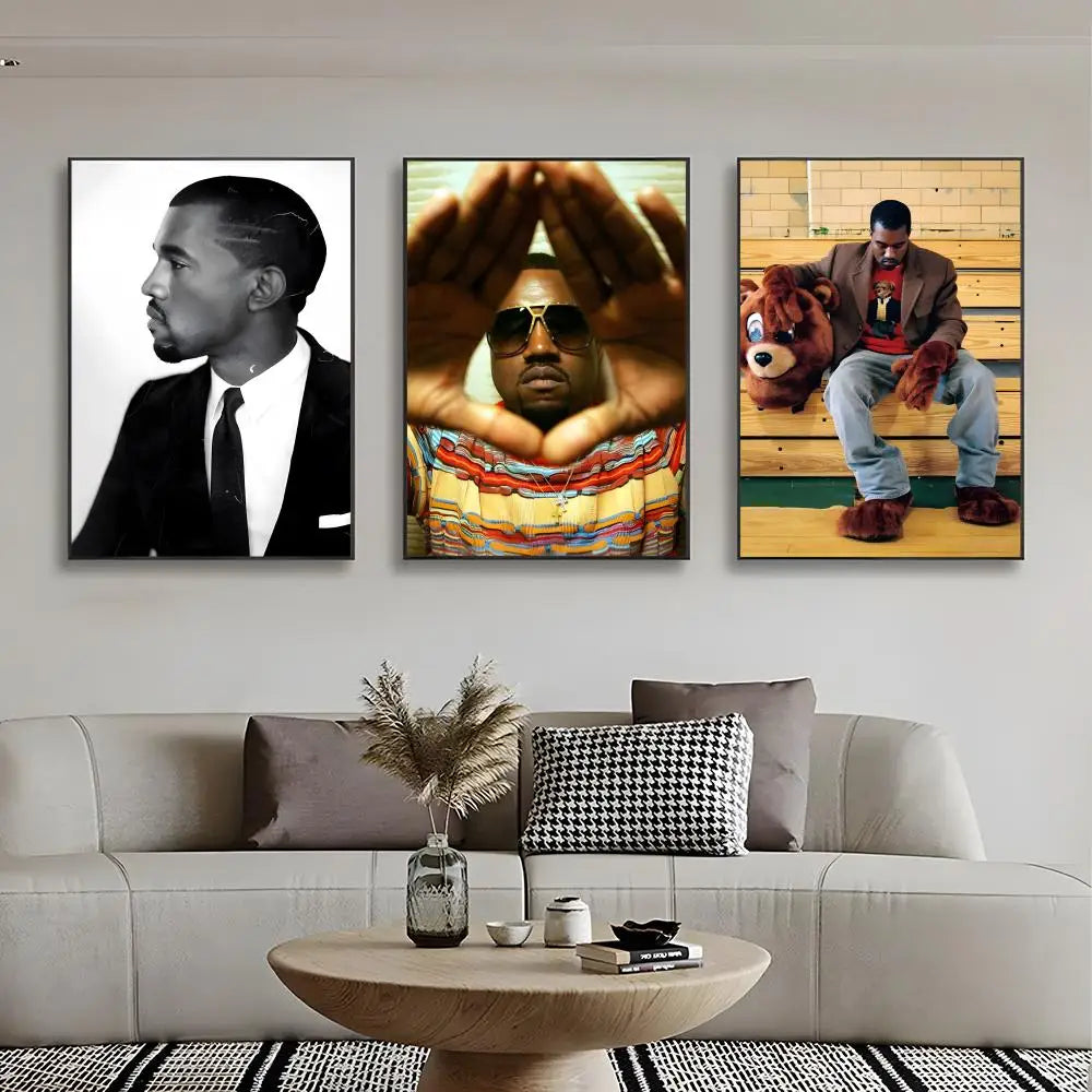 Kanye West Wall Art Poster – Unframed