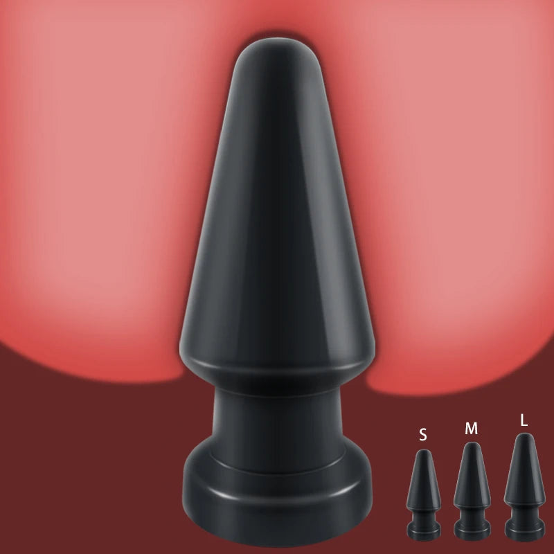Large Beaded Anal Plug