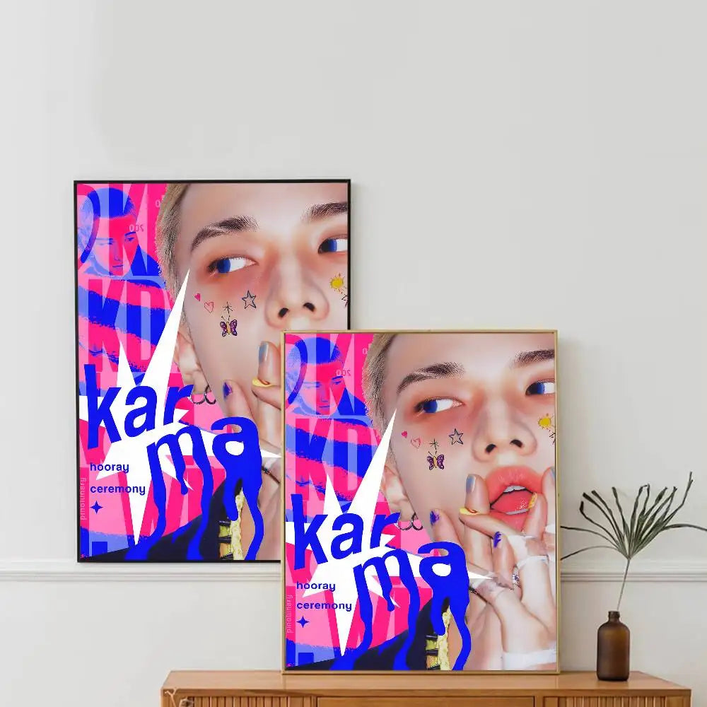 Hyunjin Waterproof K-Pop Wall Poster