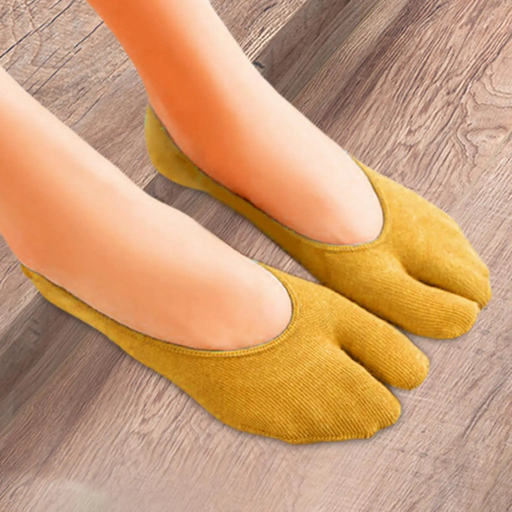 2 Toe Flip Flop Socks Split Summer Toe Socks No Show Toe Socks Invisible for Loafer Boat Shoes Sneaker Casual Breathable