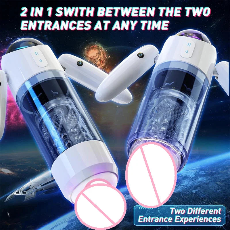 Automatic Male Stroker with Ambient Lighting