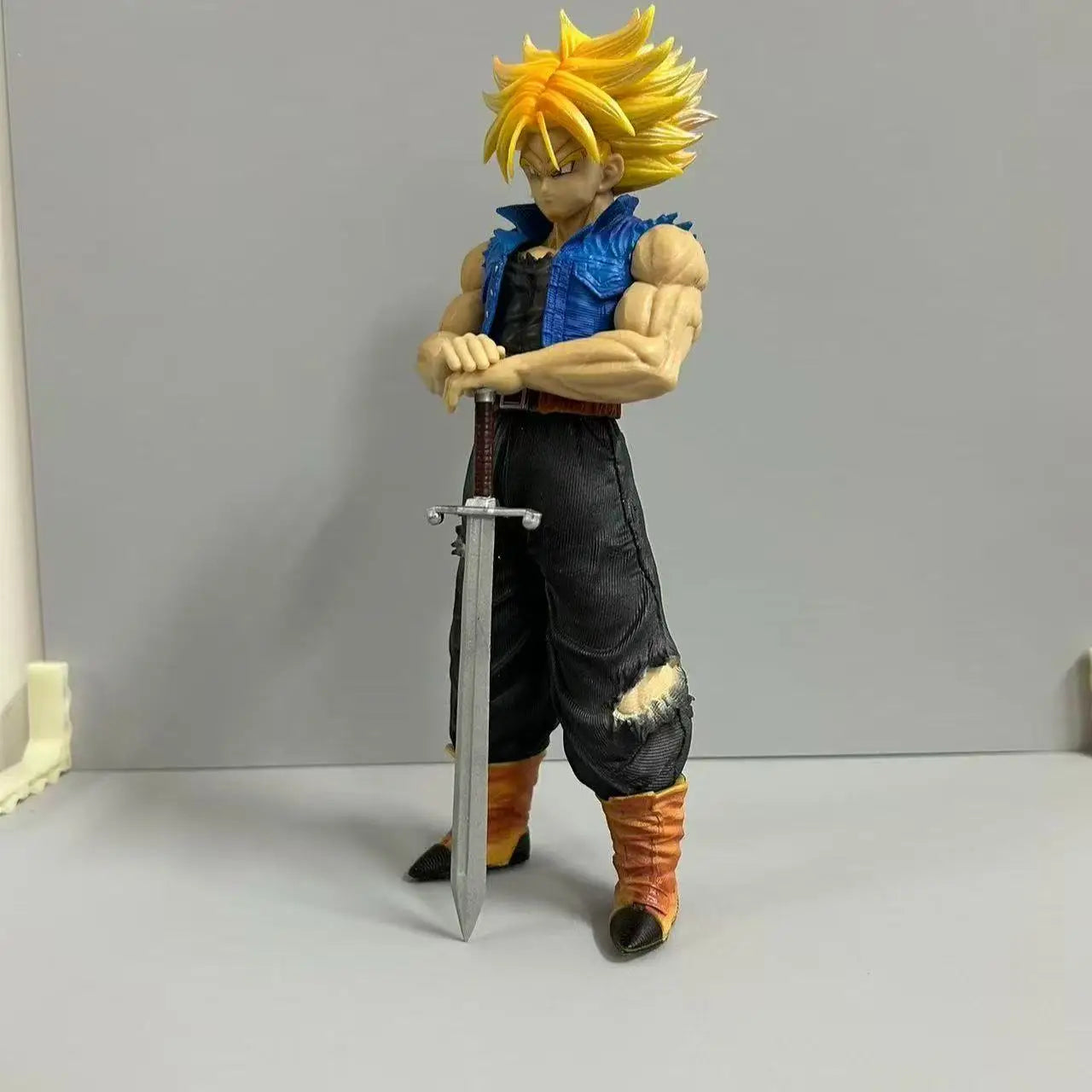 Anime Dragon Ball Z Trunks Figure  Future Trunks Action Figures 25CMPVC Statue Collection Model Toys Gifts