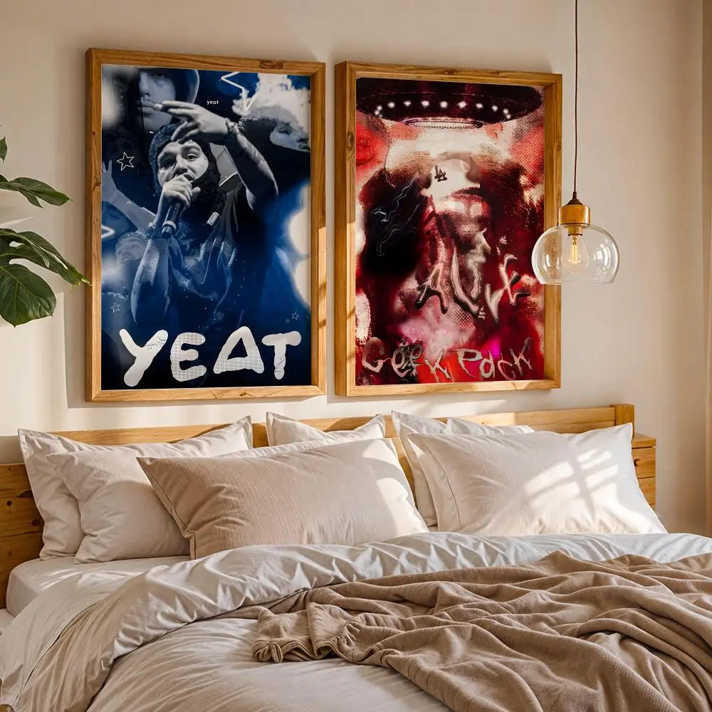 Yeat Hip-Hop Wall Art Poster
