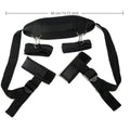 BDSM Bed Restraint Set with Hand & Leg Cuffs
