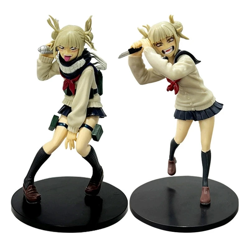MHA Toga Himiko Anime Figurine - PVC Standing Action Model Doll for Boys And Girls Perfect Anime Collectible Gift for Fans