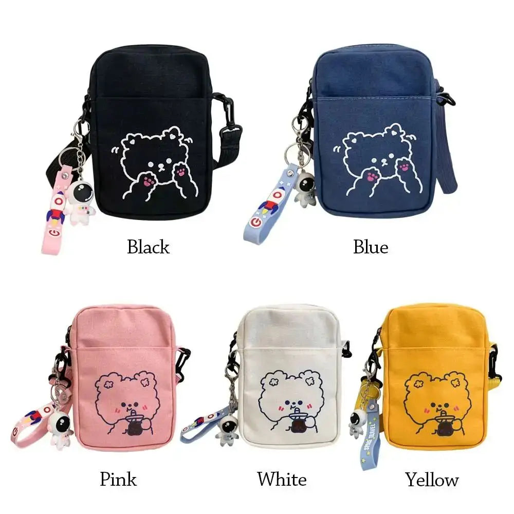 Mini Canvas Crossbody Phone Bag
