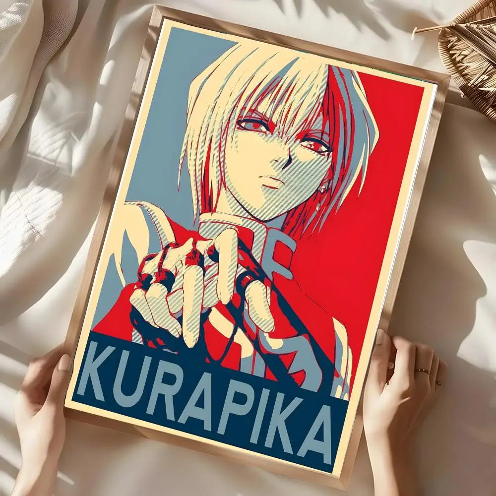 Anime H-Hunter x Hunter Poster Wall art print art suitable for living room bedroom bar parlor home decoration gift