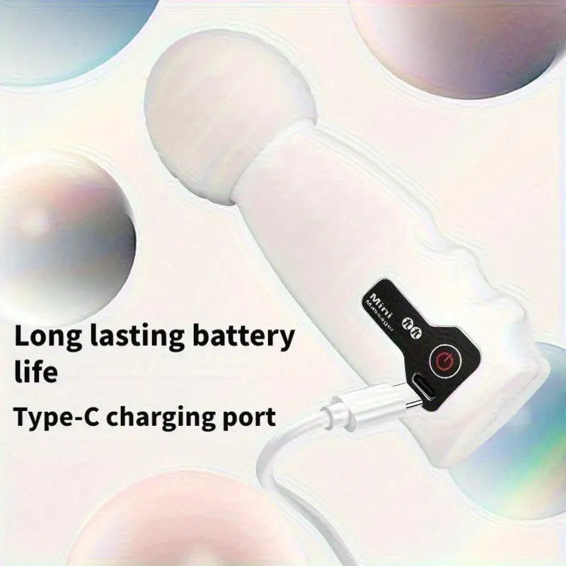 USB-Rechargeable Mini Body Massager – 4 Speeds