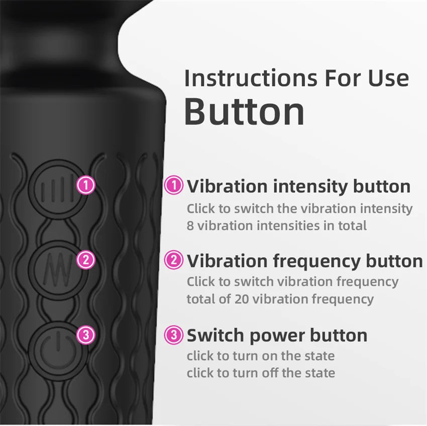 Powerful Magic Wand Vibrator