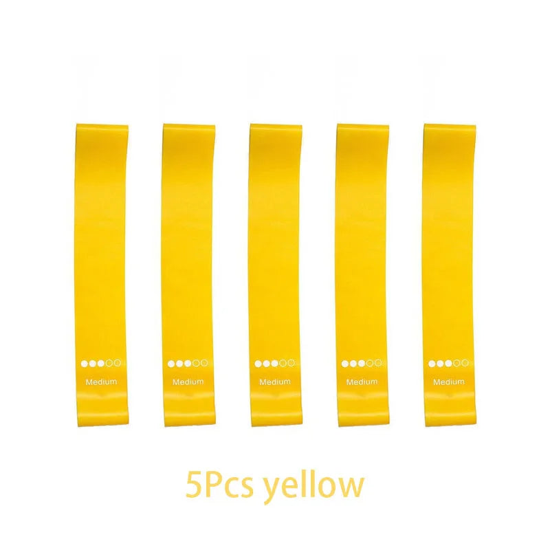 Elastic Exercise Band Set for Yoga & Pilates